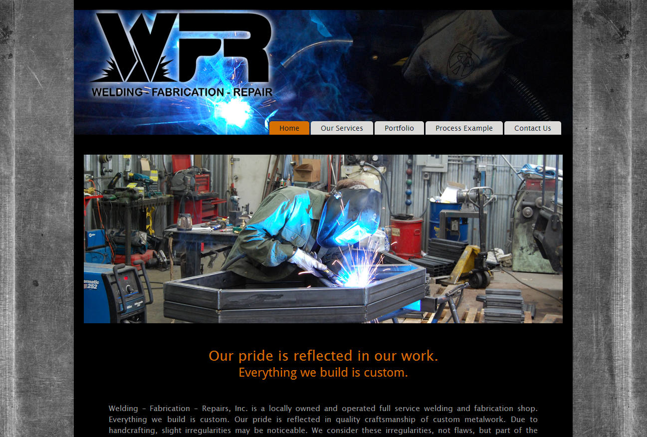 WFR: Welding, Fabrication and Repair